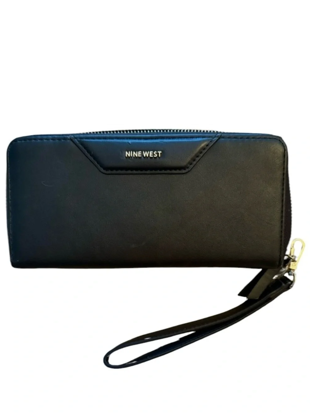 Nine West black leather